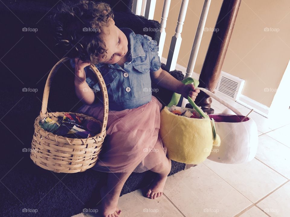 Little Easter Basket Hoarder