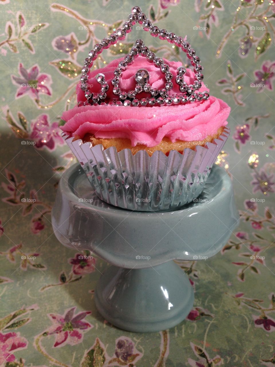 Pink Princess Cupcake