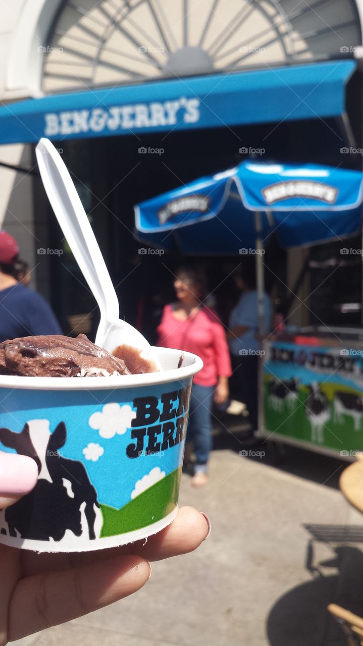 The Latest Scoop. Free ice cream scoop at Ben and Jerry's