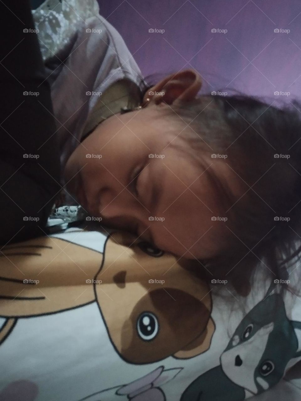 sleeping child