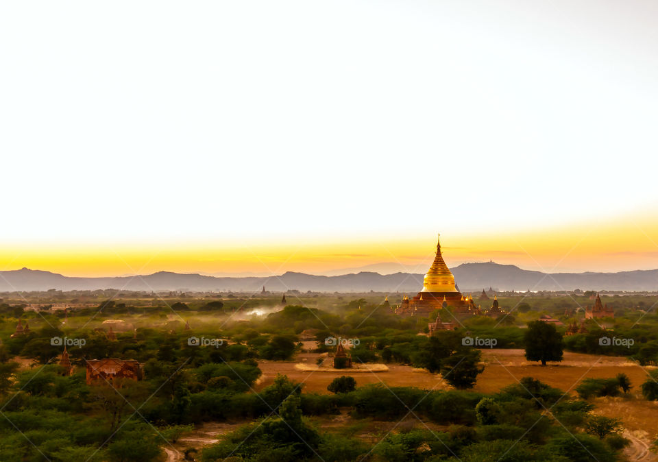 Sunrise at Bagan