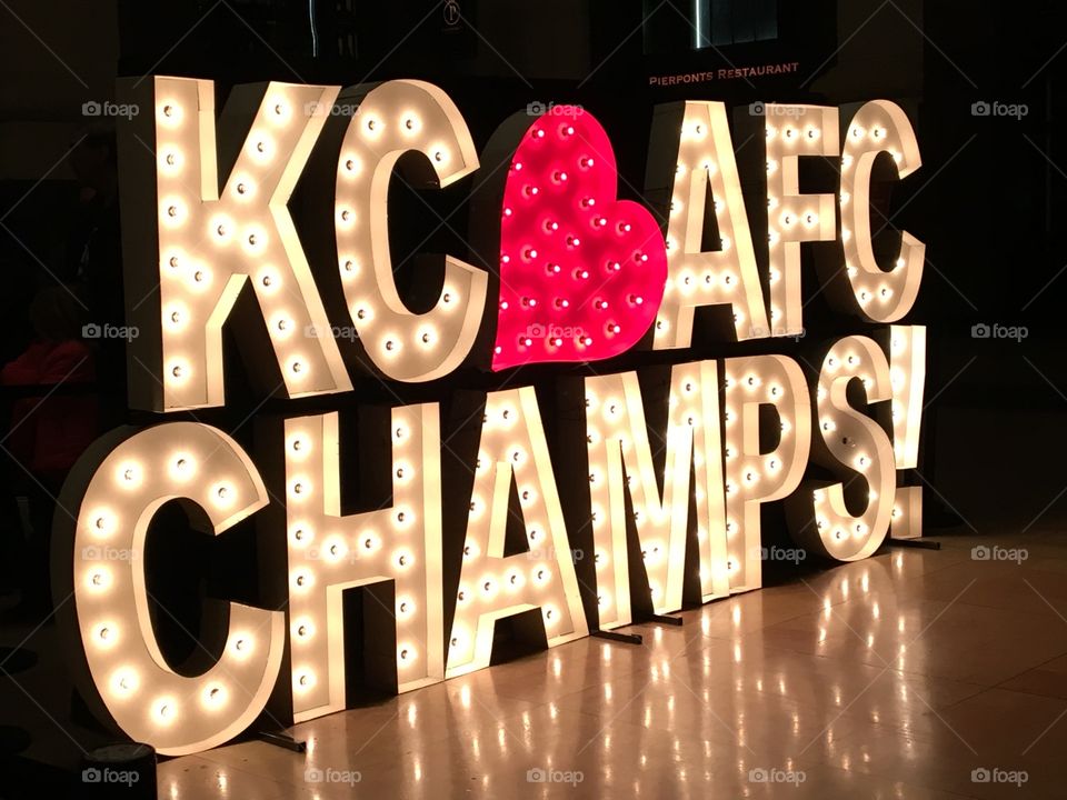 Kansas City Chiefs AFC Champs 