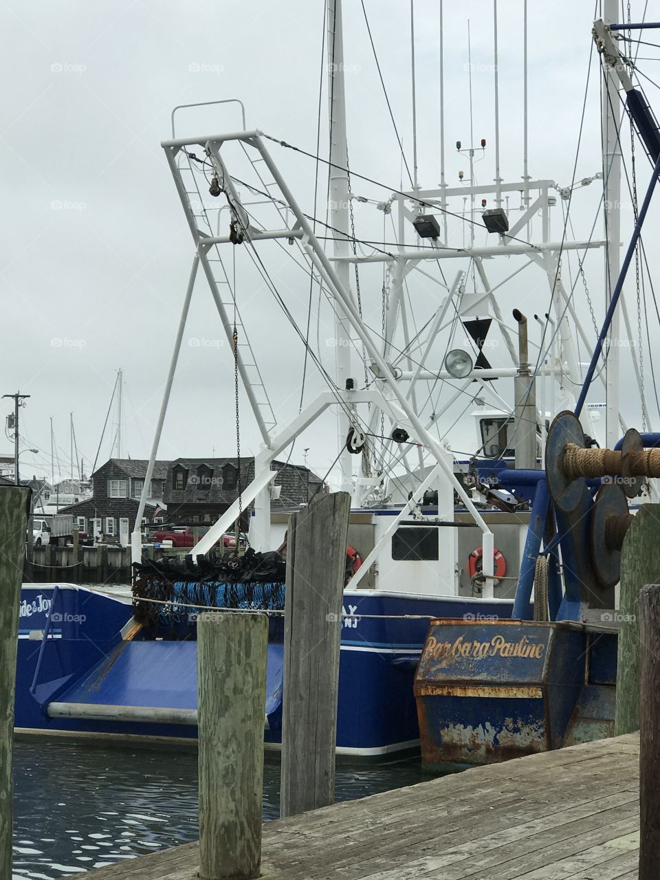 Cape May commercial fishing boat