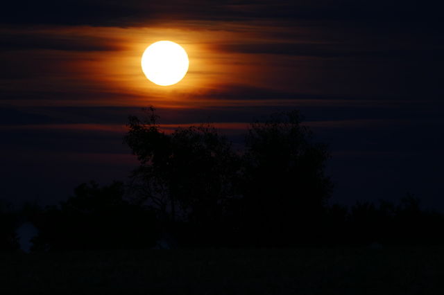 beautiful full moon