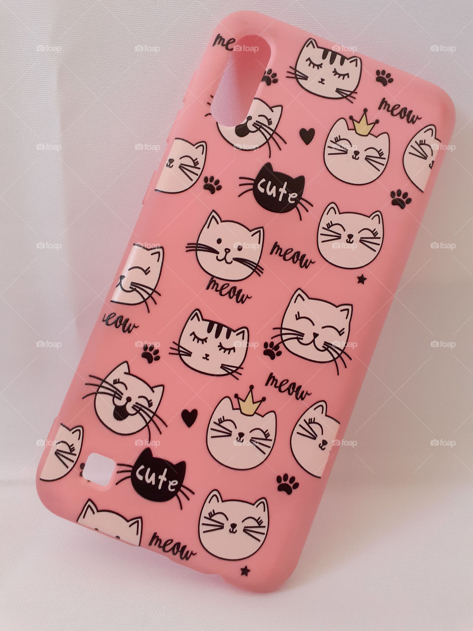 cats case Rosa pink cute