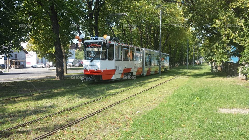 tram parade