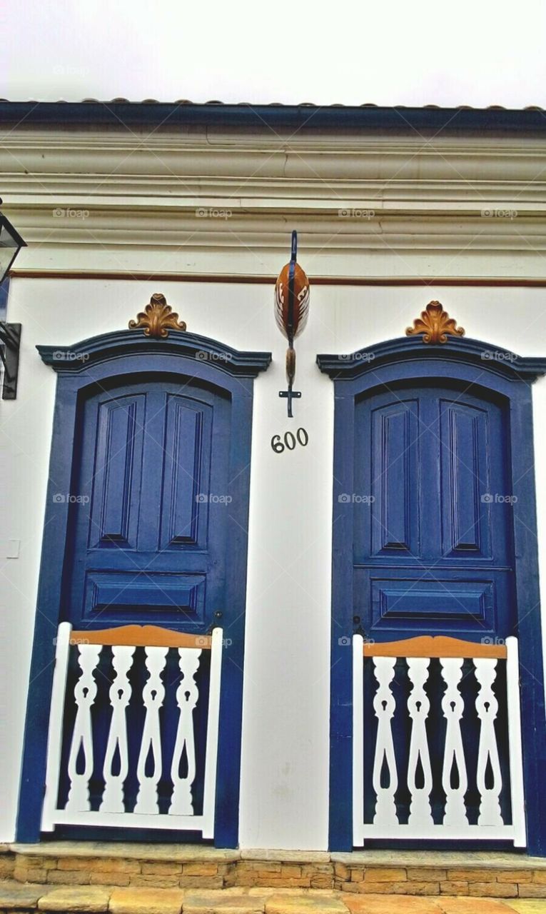 Old doors of the 18th century