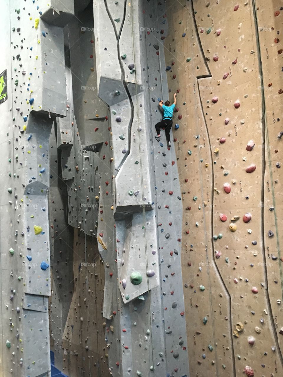 Wall climbing 