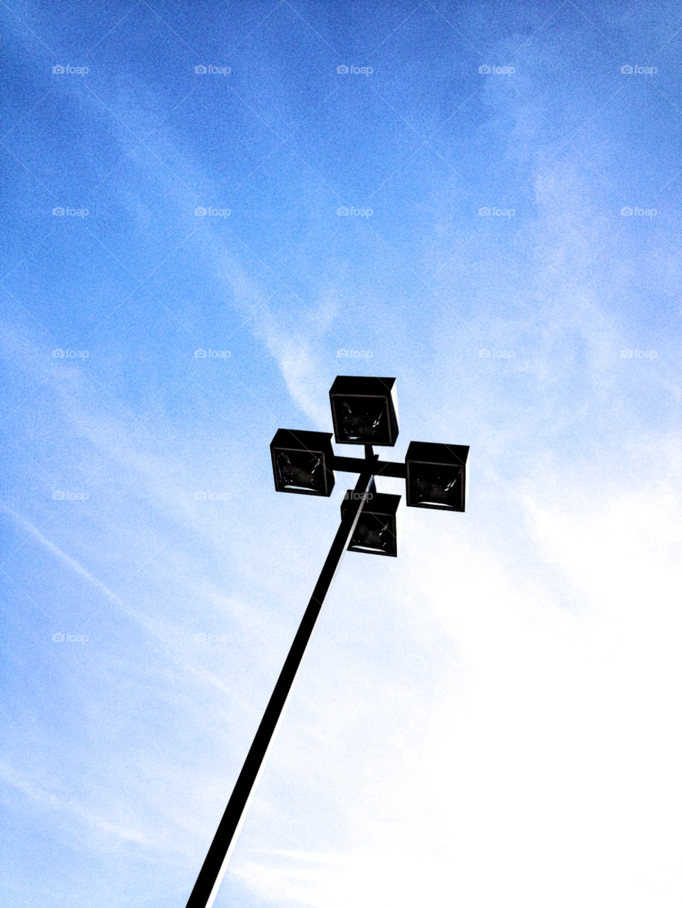 sky light blue white by squishypie