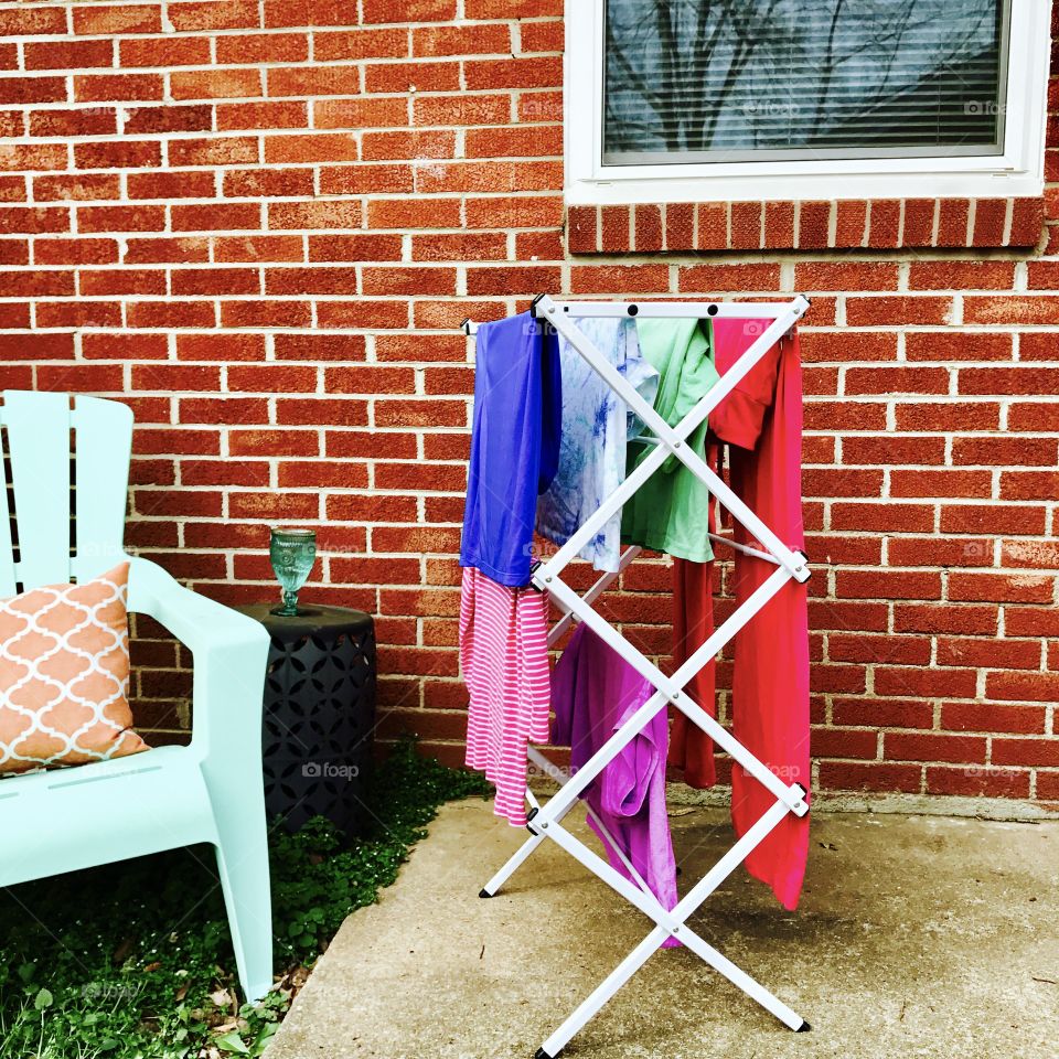 Outside Drying Rack