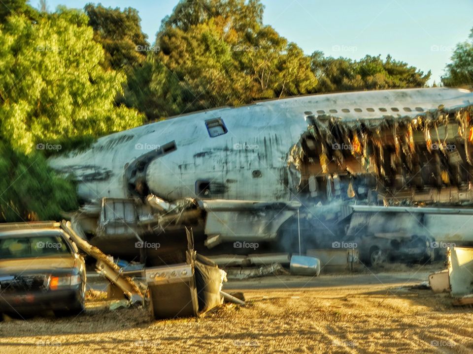 Crashed Airplane
