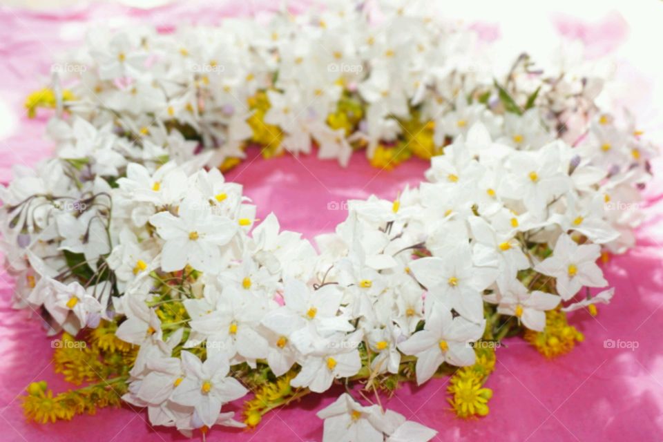 Flower crown - Jasmine