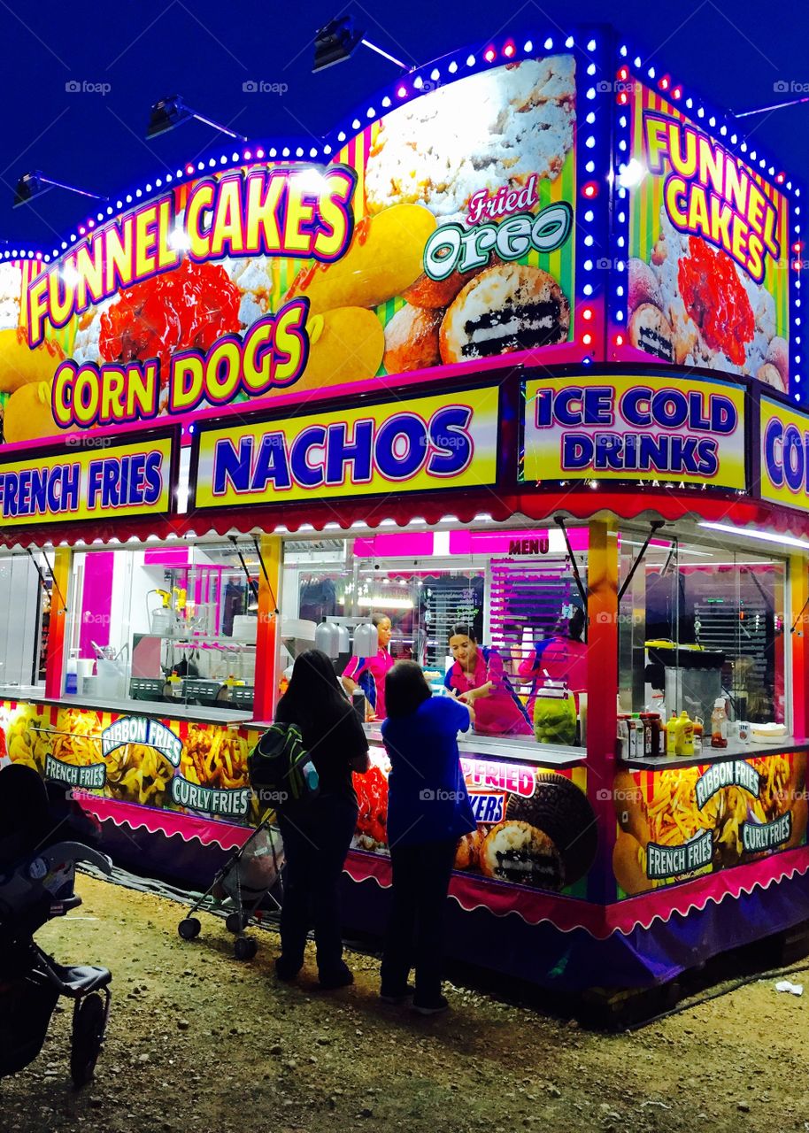 Carnival food stand 
