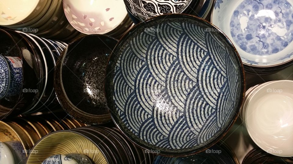 Beautiful japanese bowls