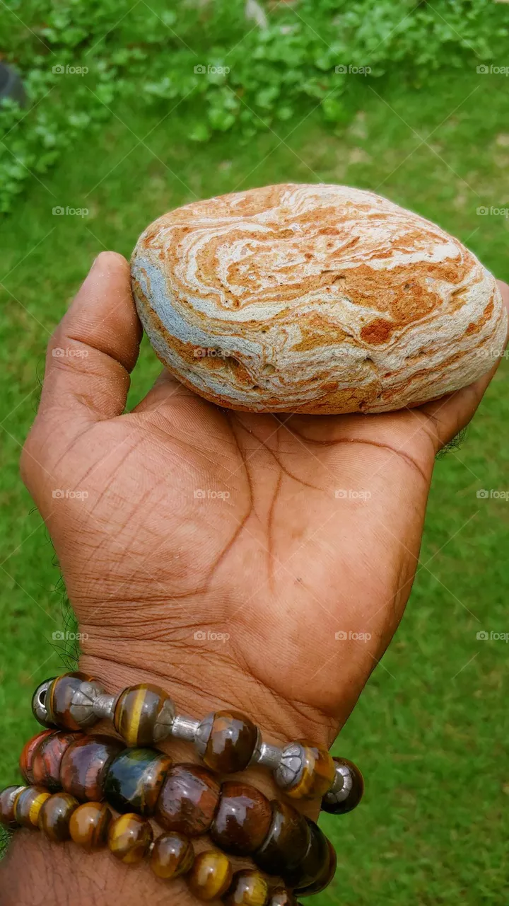 clay stone captured