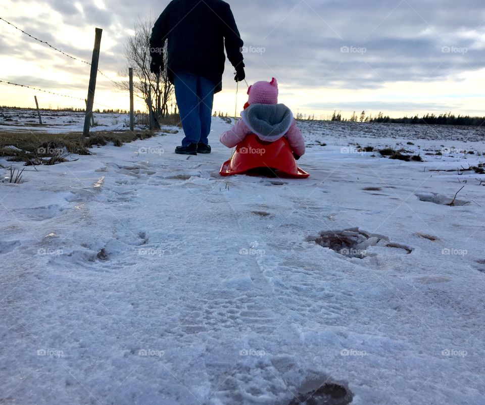 Walking in a winter wonderland