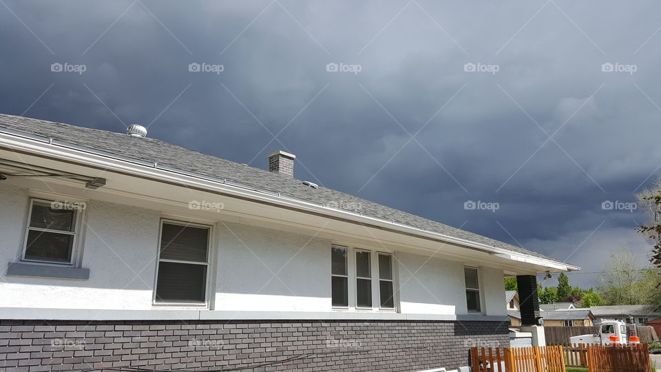 Storm clouds