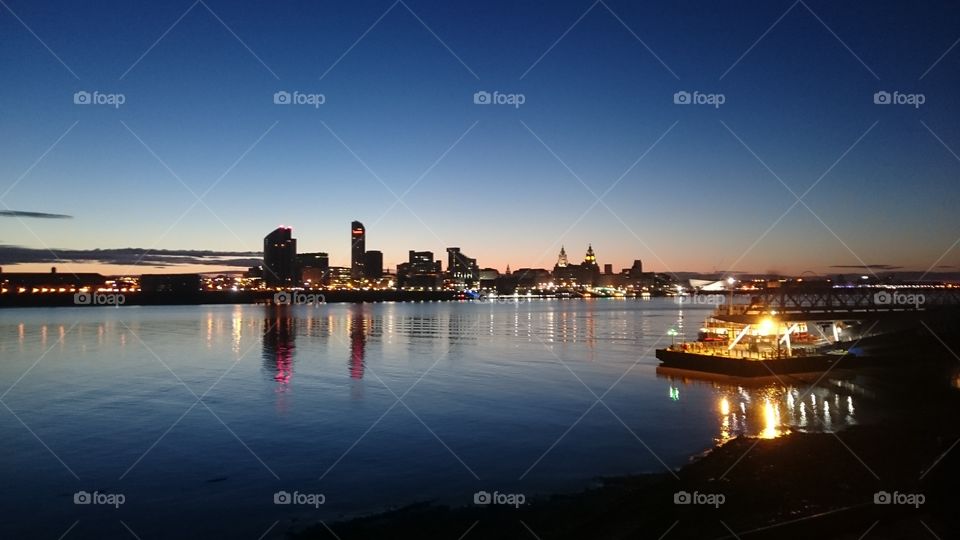 Liverpool Skyline sunrise 5