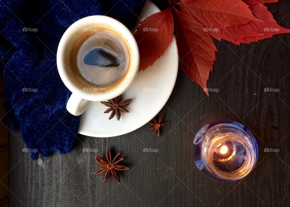 Autumn coffee