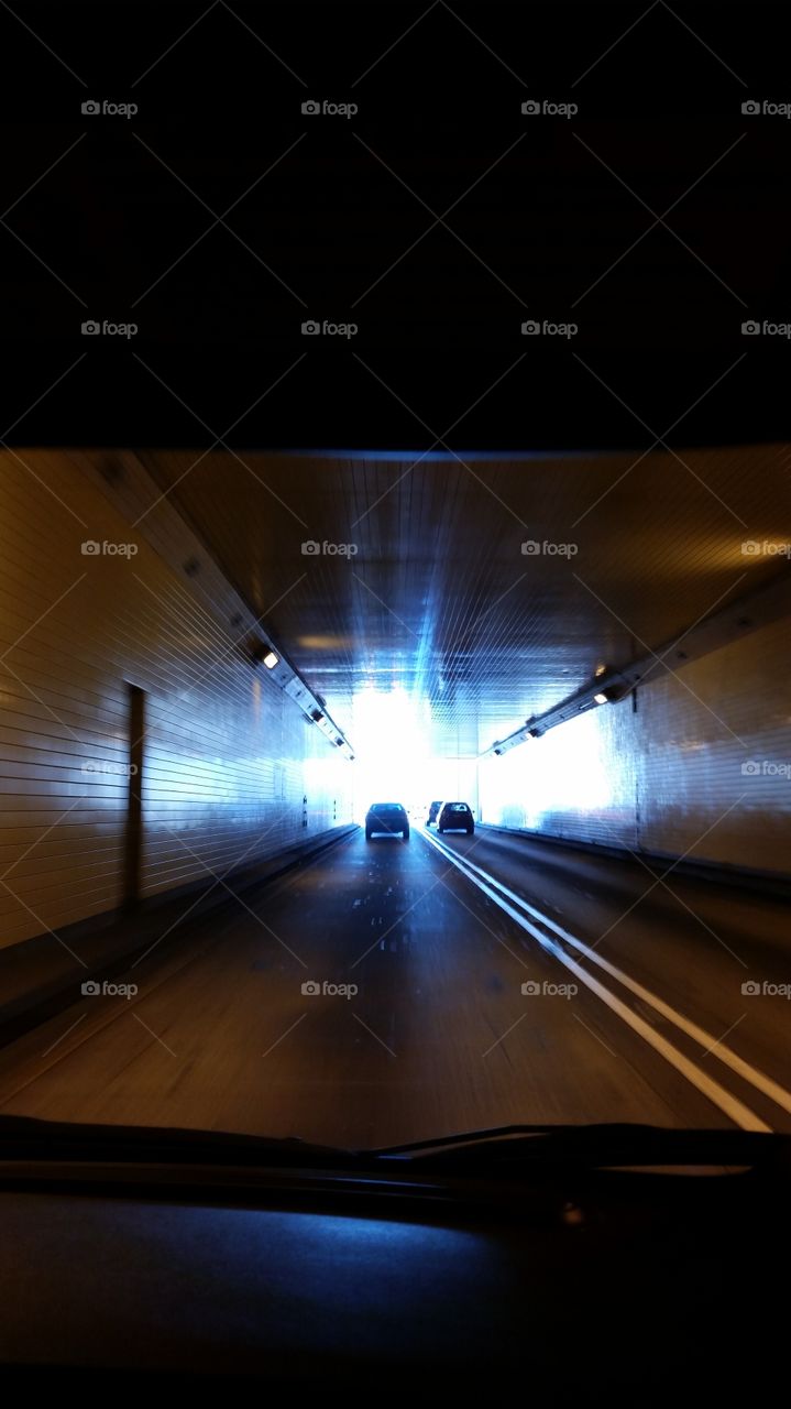 The Henry E. Kinney tunnel under the New River in Fort Lauderdale, Florida