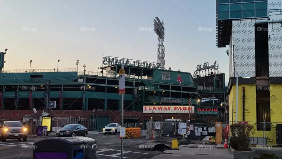 Fenway Park Baseball Stadium