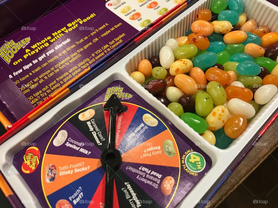 Jelly bean game bean boozled 