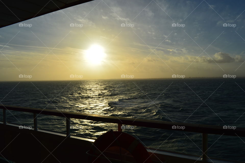 My point of view from the ship