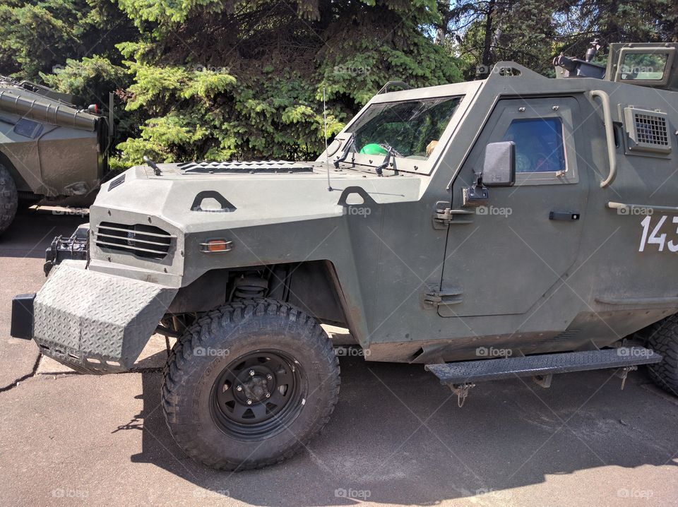 Ukraine armored car