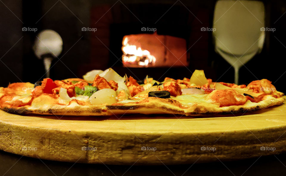 A story of an oven who delivering 100s of pizza everyday with delicious taste..#ovenstory #pizza #fire