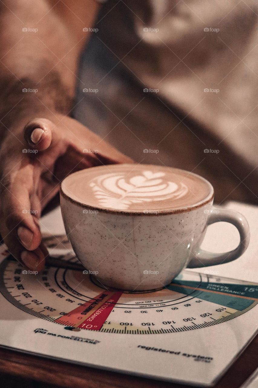 Competencia de arte latte 