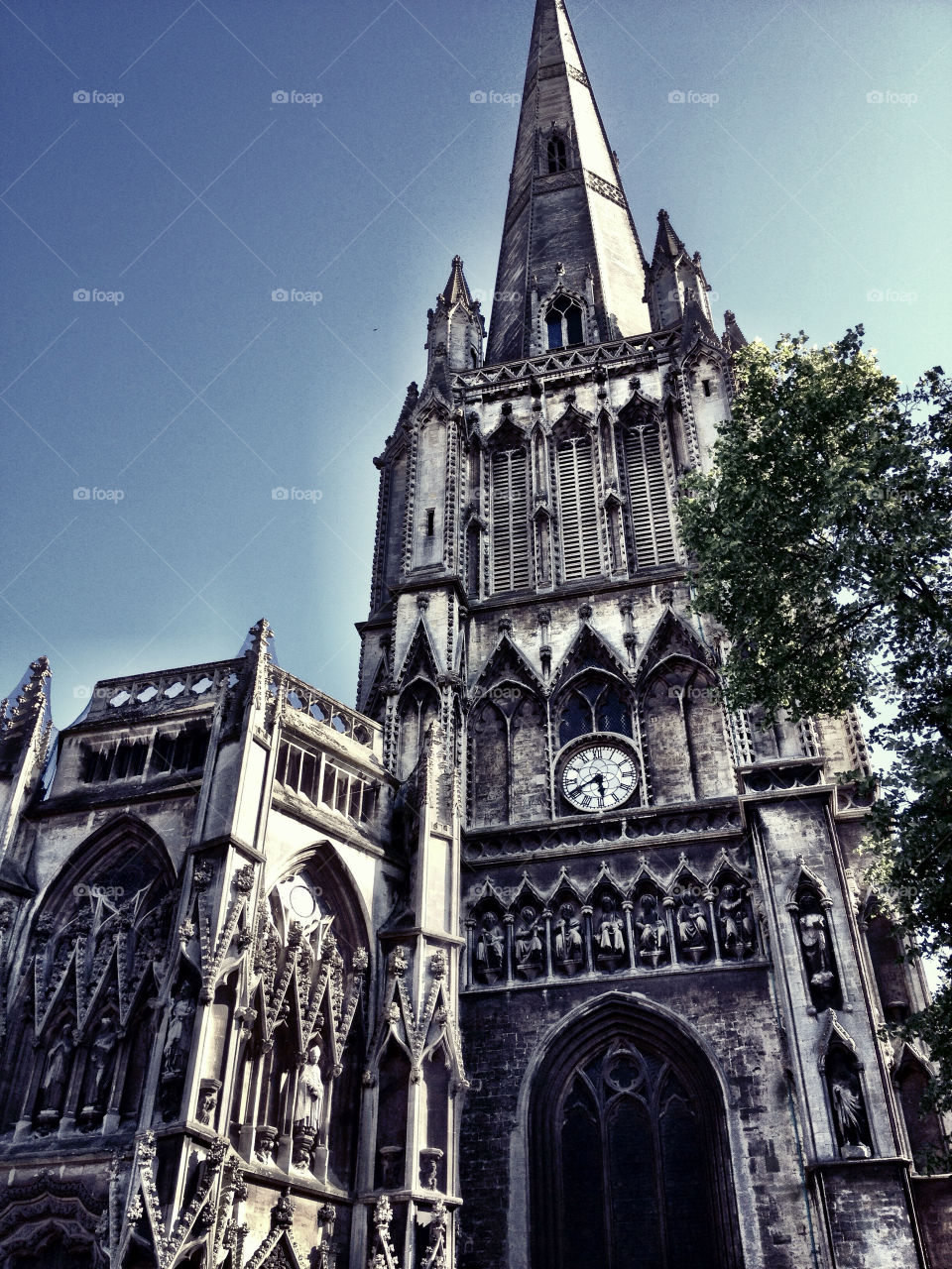 Iglesia St Mary Redcliffe. Iglesia St Mary Redcliffe (Bristol - England)