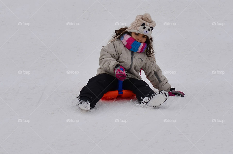 happiness on the snow