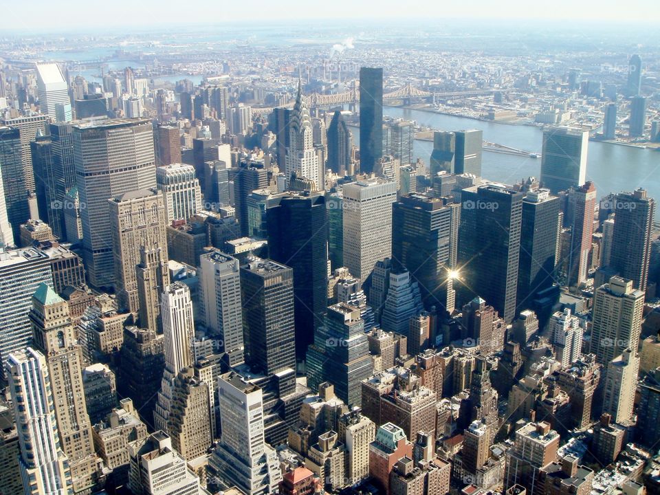 skyscrapers in New York