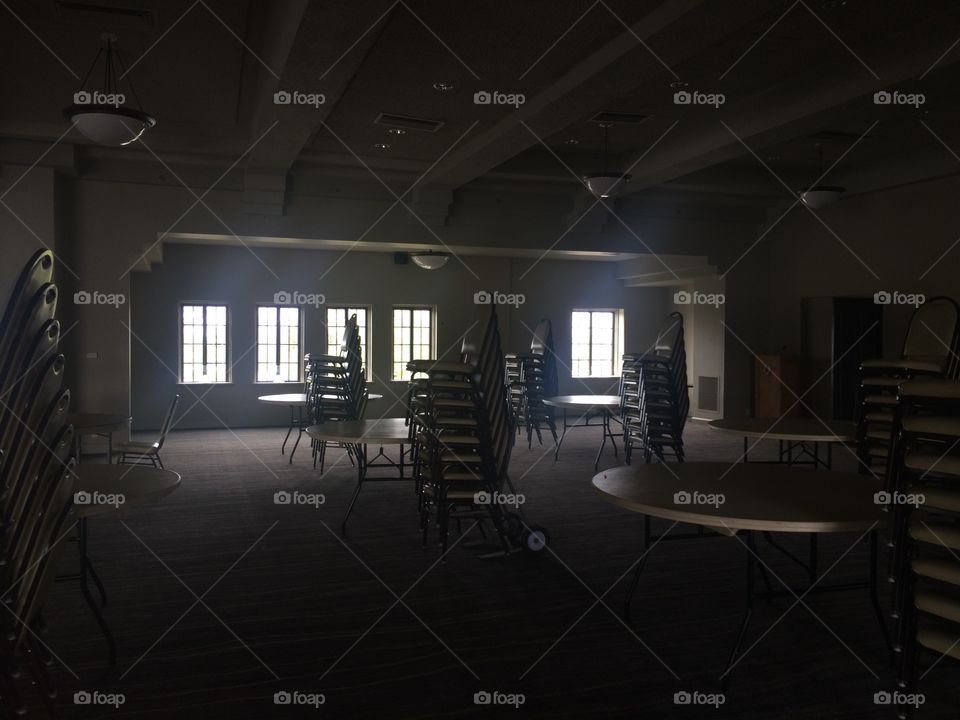 Empty Banquet Hall