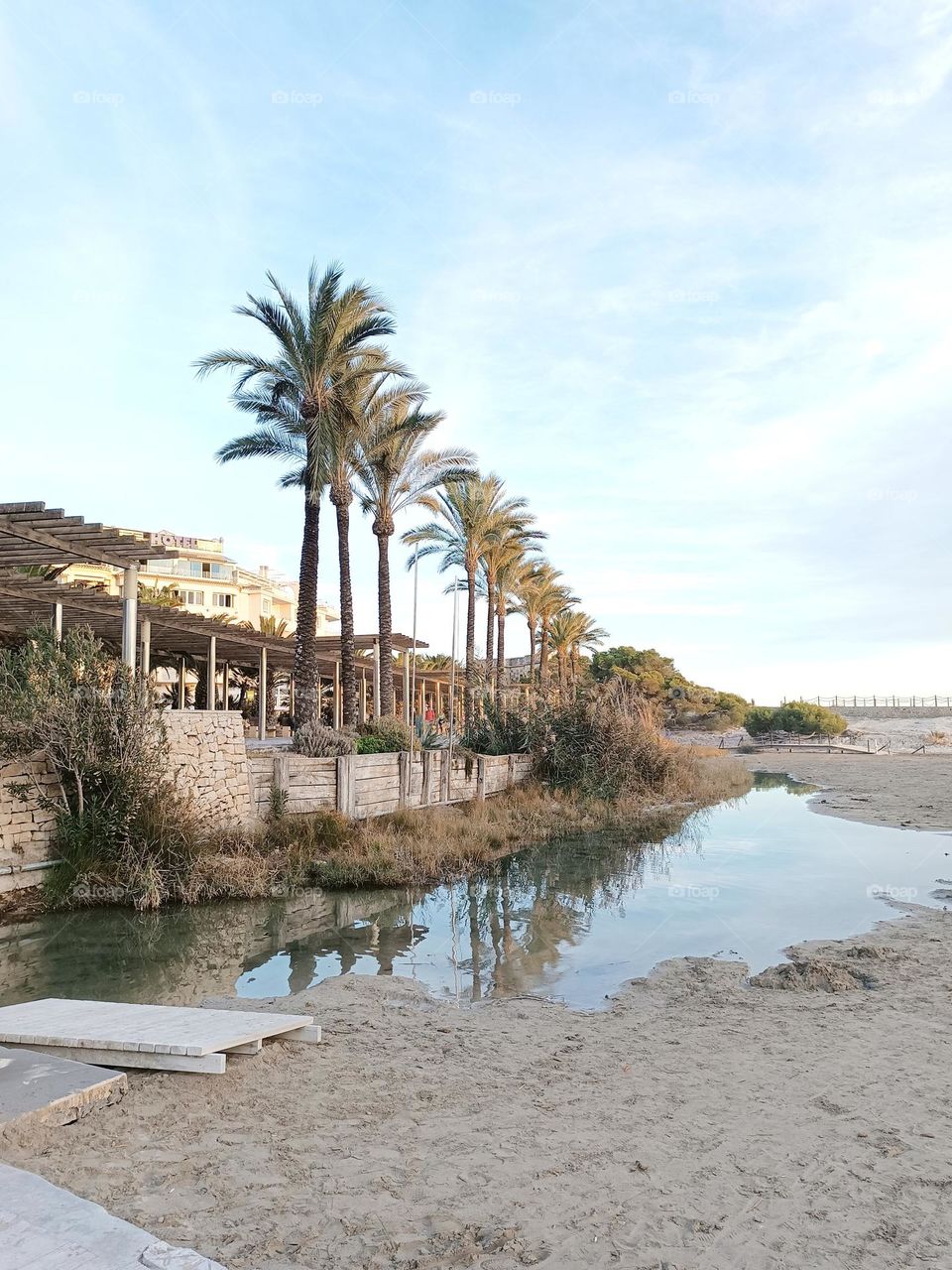 afternoon on the beach
