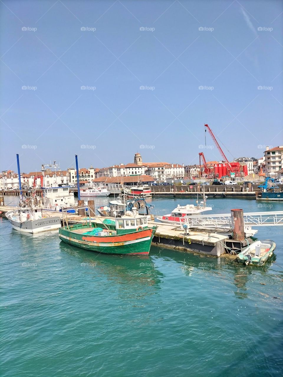 le port St jean de luz