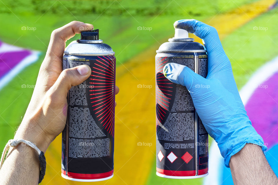 Spray can difference