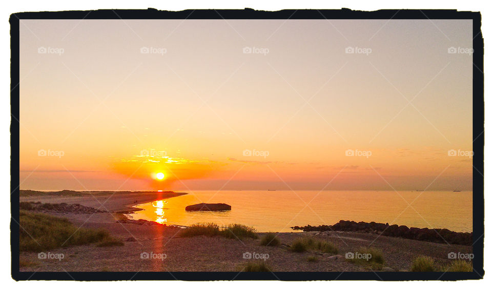 Sunrise at the Skagerakk