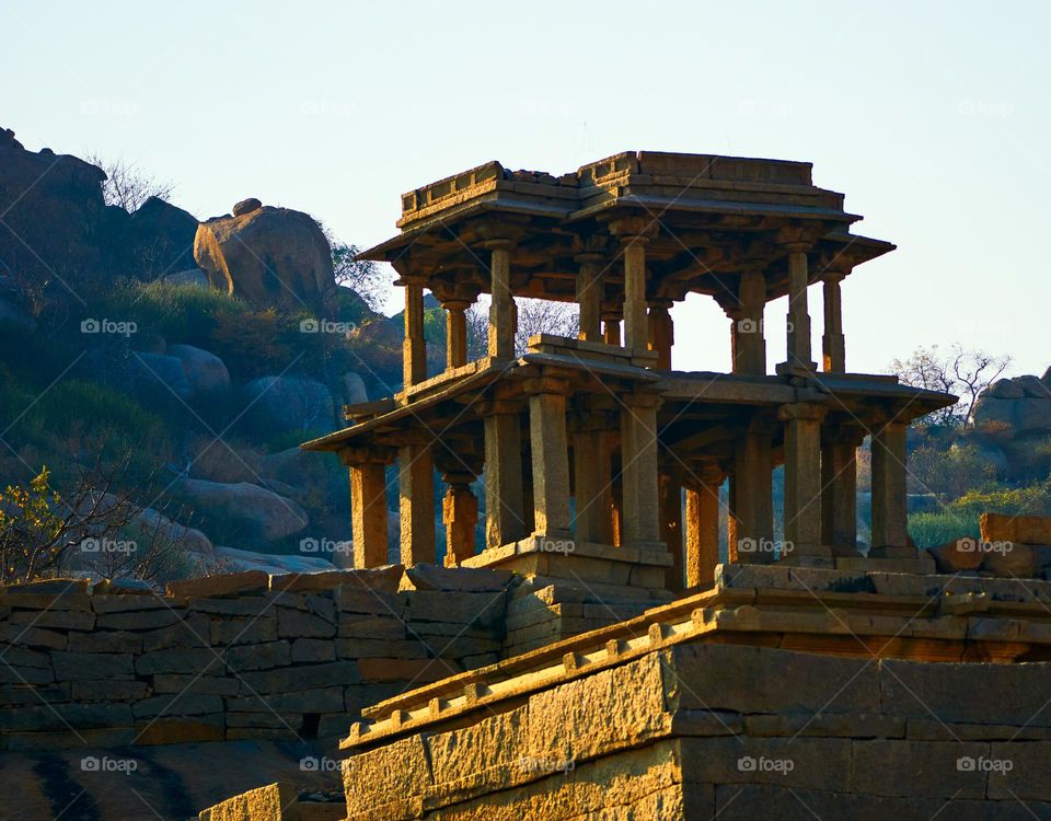 Architecture - Mandapa - Shapes - India 