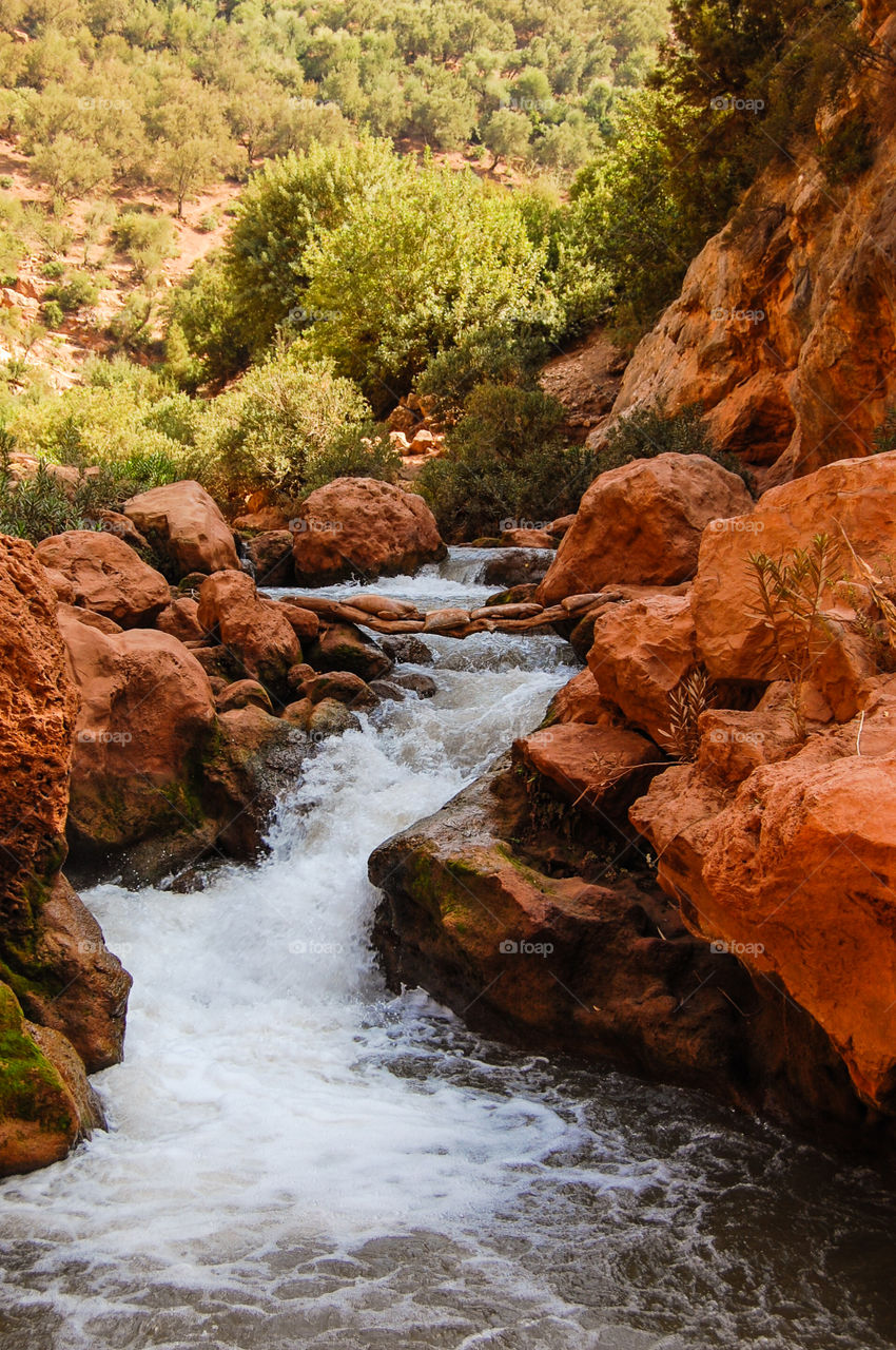 Ouzoud waterfall