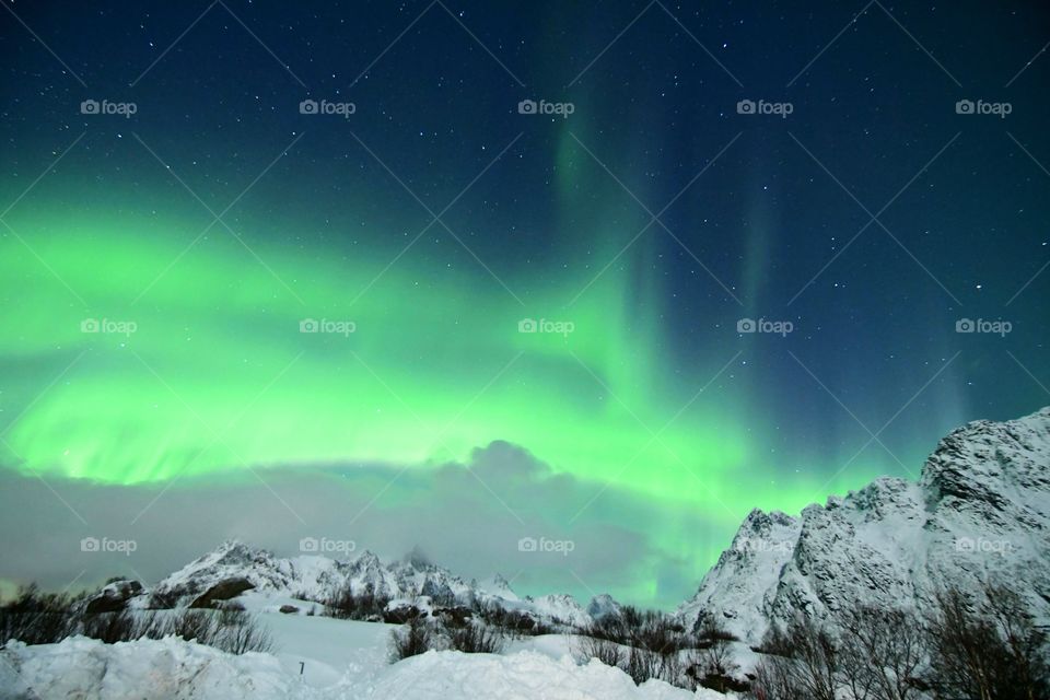 Magical Northern Lights show