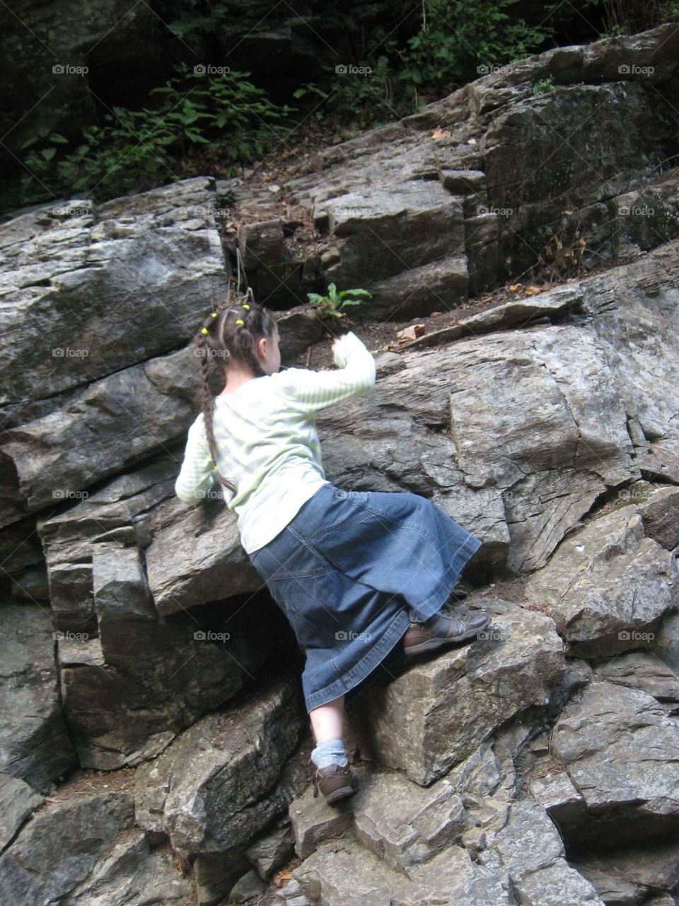 Rock Climbing.