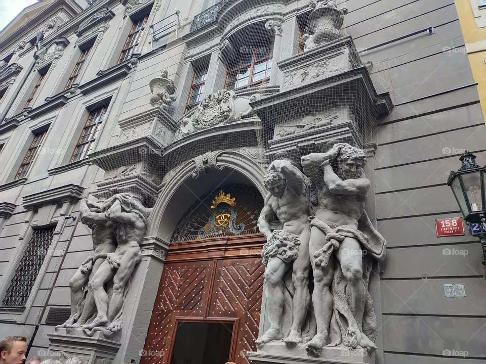 Prague statues
