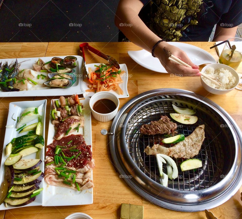 Korean barbecue 