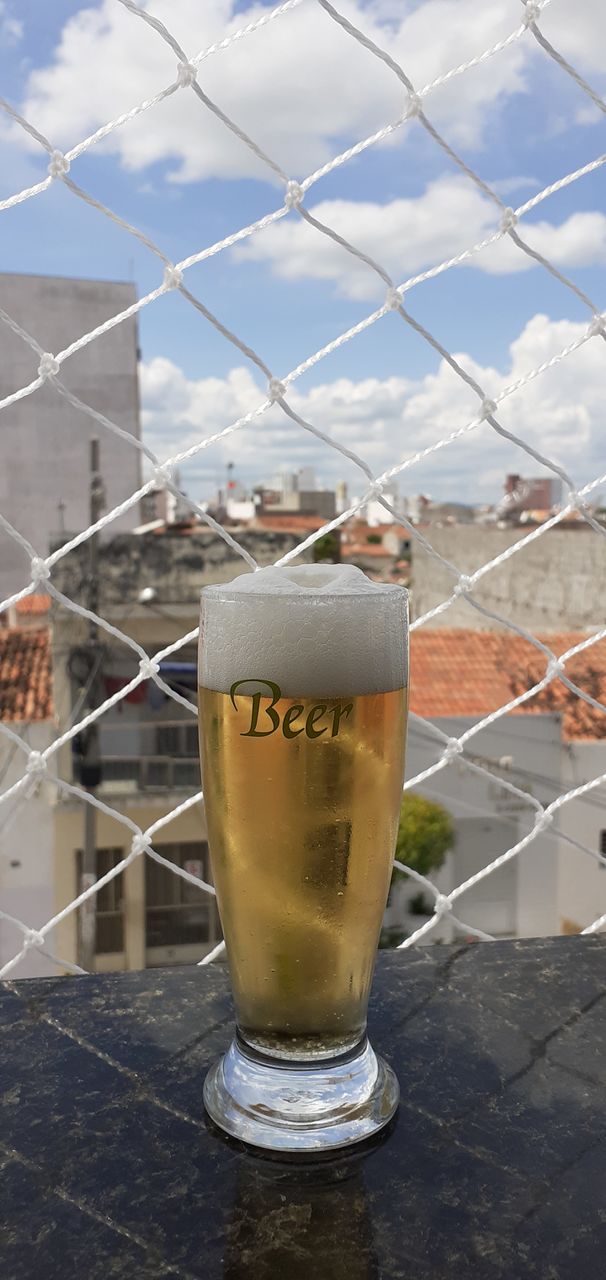 cerveja na varanda