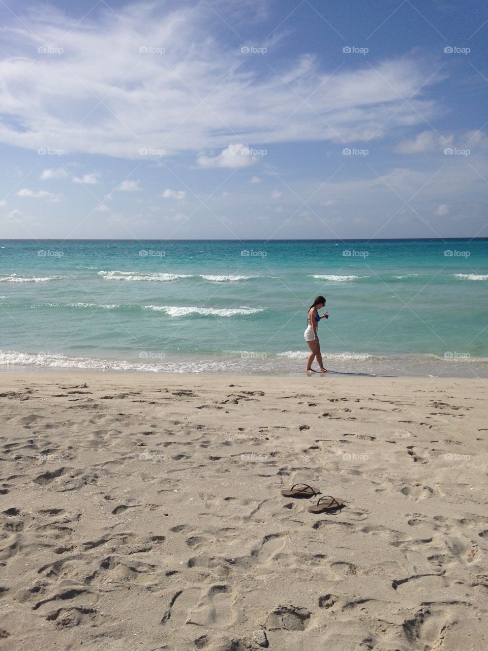 Wandering on the beaches of Cuba 