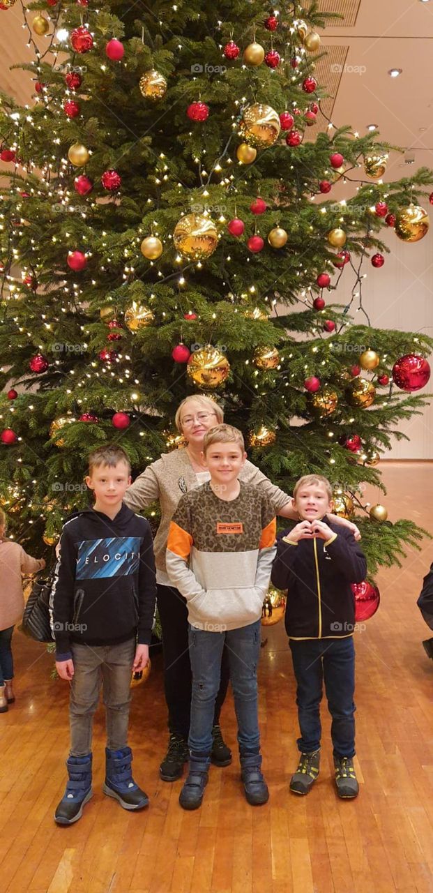 Weinchtsfeiern mit Oma