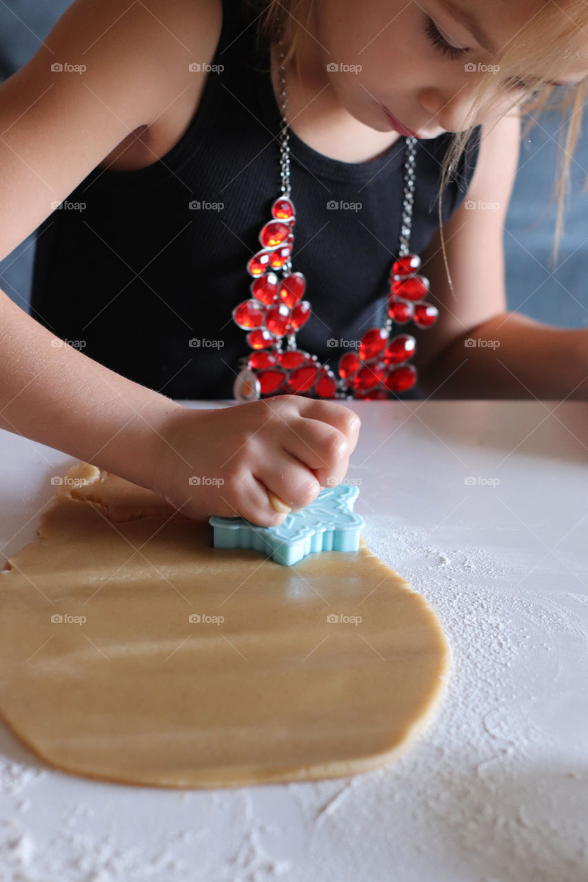 preparing snacks for Santa