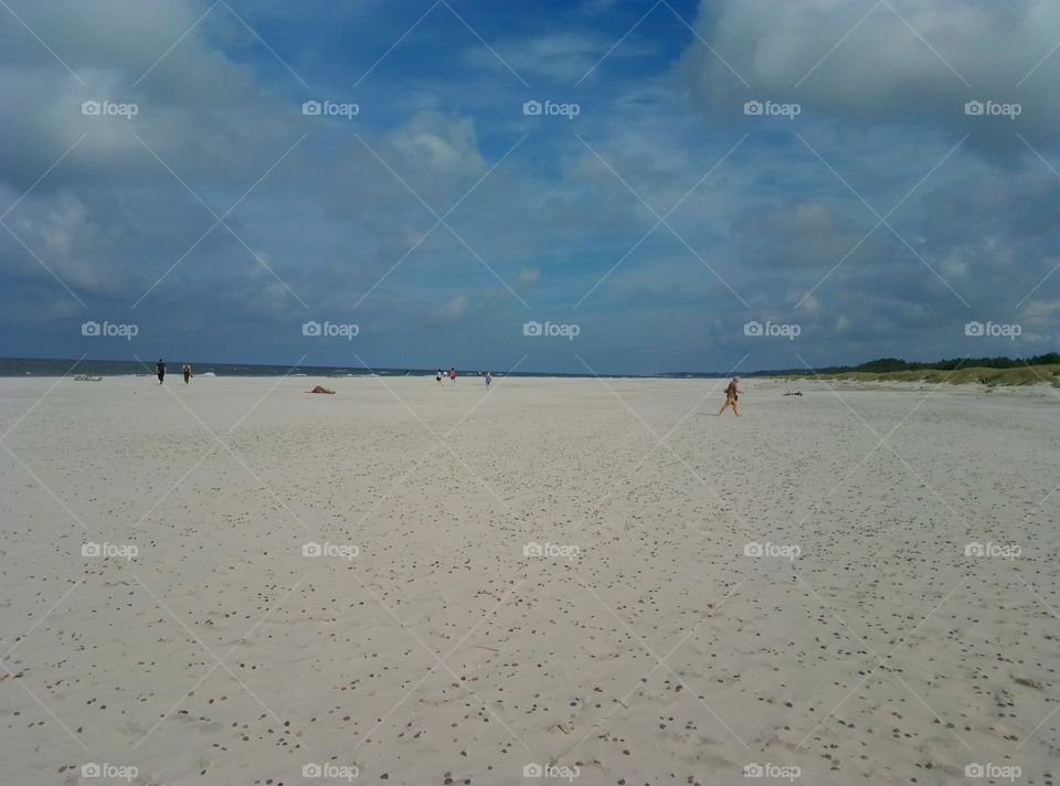 Beach, Water, Sand, Sea, Seashore