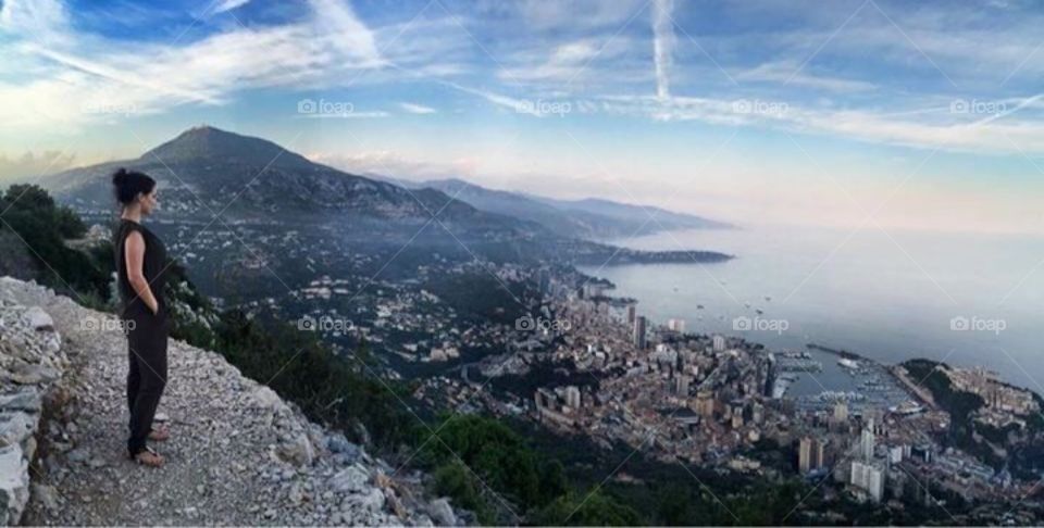 Monaco, France & Monte Carlo in one picture
